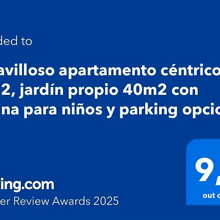 Apartment Maravilloso Centrico De 70m2, Jardin Propio 40m2 Con Piscina Ninos Y Parking Opcional Malaga